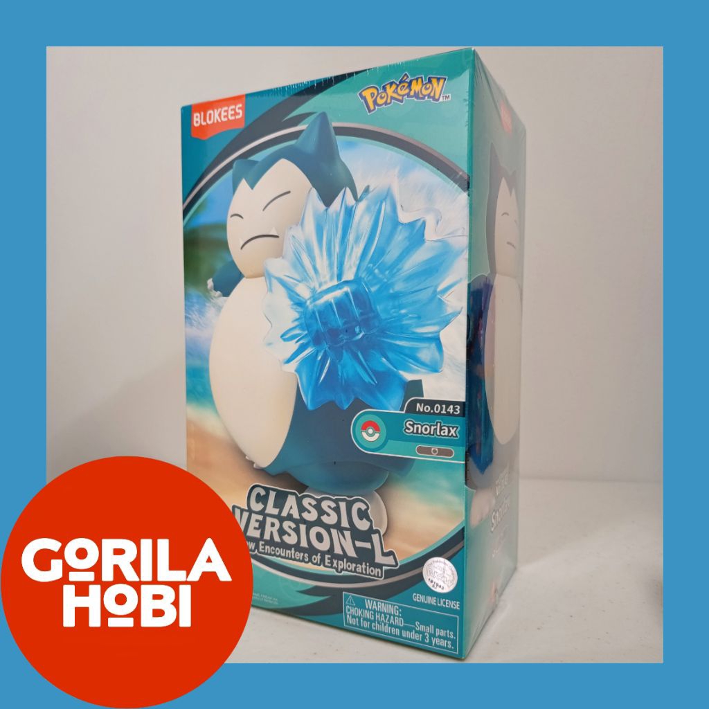 BLOKEES Pokemon CVL Snorlax Model Kit