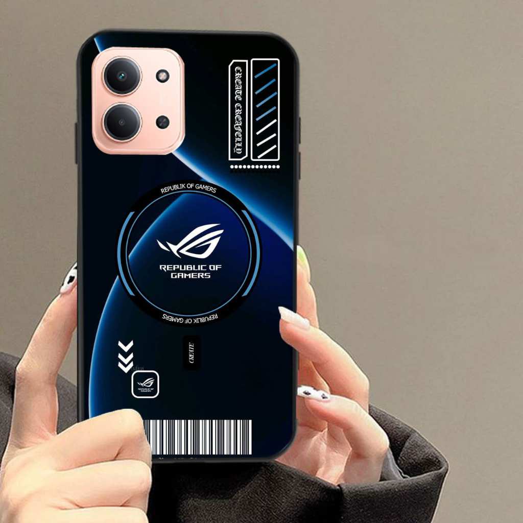 GK383  (XIAOMI REDMI 15C) Softcase Kaca REDMI 15C - Case REDMI 15C - Casing hp REDMI 15C - Case Hp R