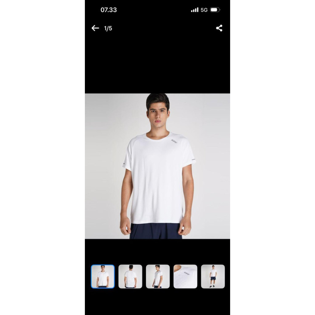 2XU MENS AERO TEE size M
