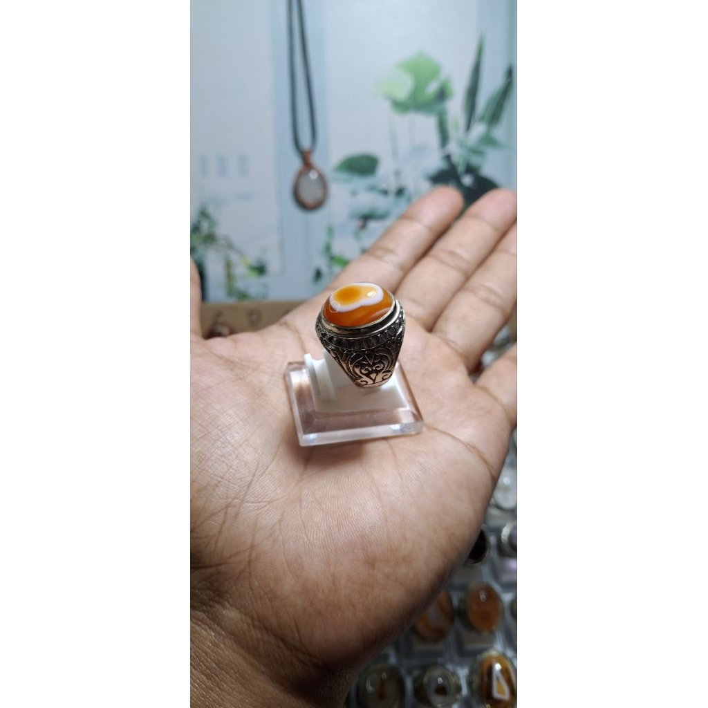 cincin Termurah Natural angka 8 Ring 7