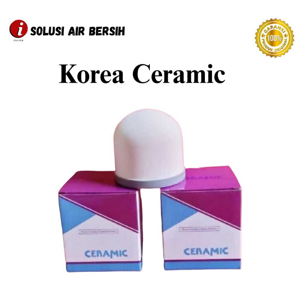 KOREA CERAMIC WATER PURIFIER / KOREA WATER PURIFIER FILTER KERAMIK PENYARING MINUM / FILTER REFIL UN