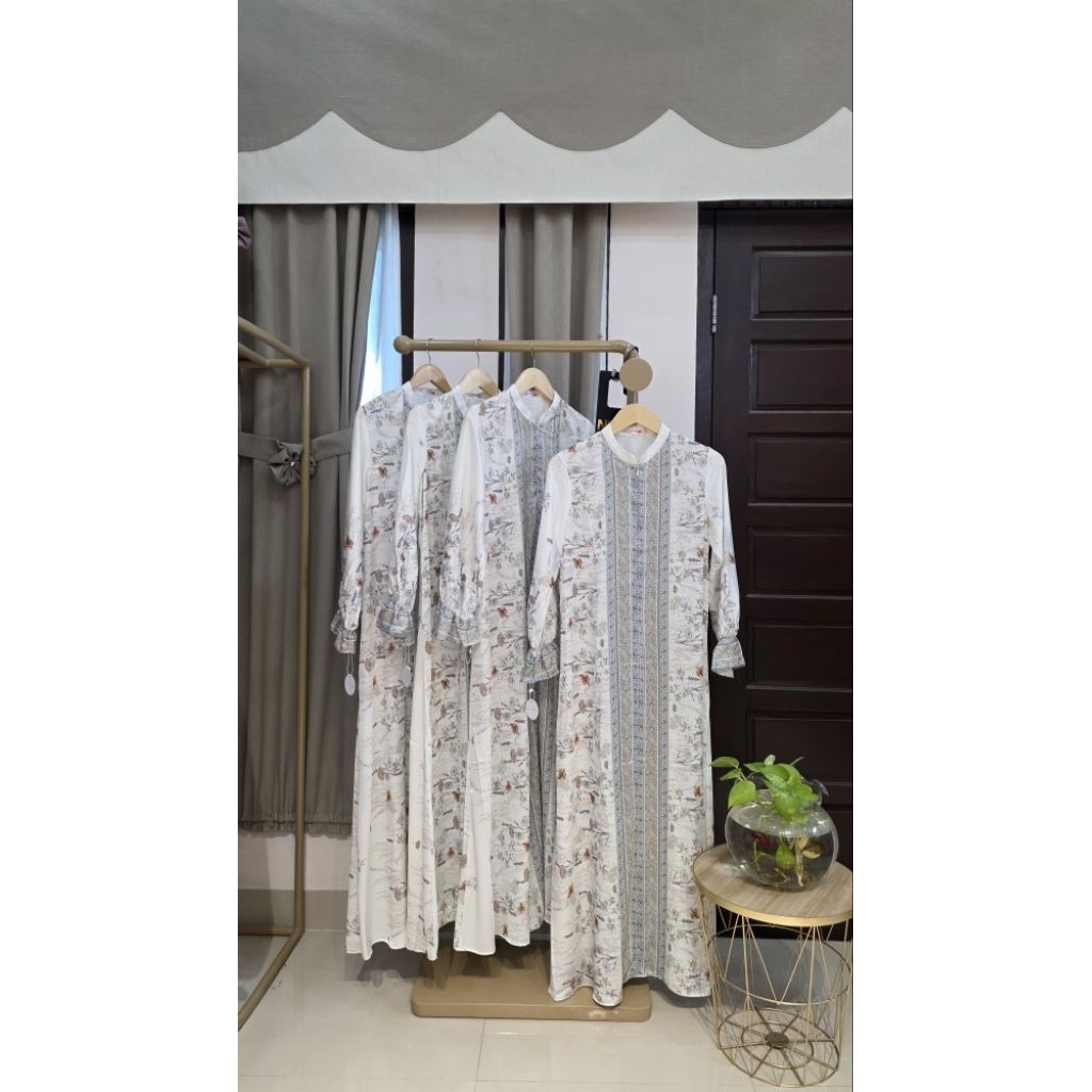 Mazaya Dress/Gamis/Silk/