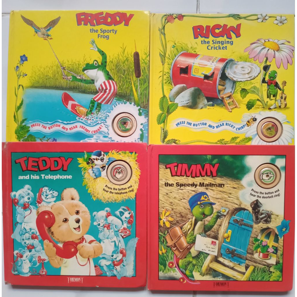 Buku Cerita dan Dongeng Anak Hard Cover Tony Wolf
