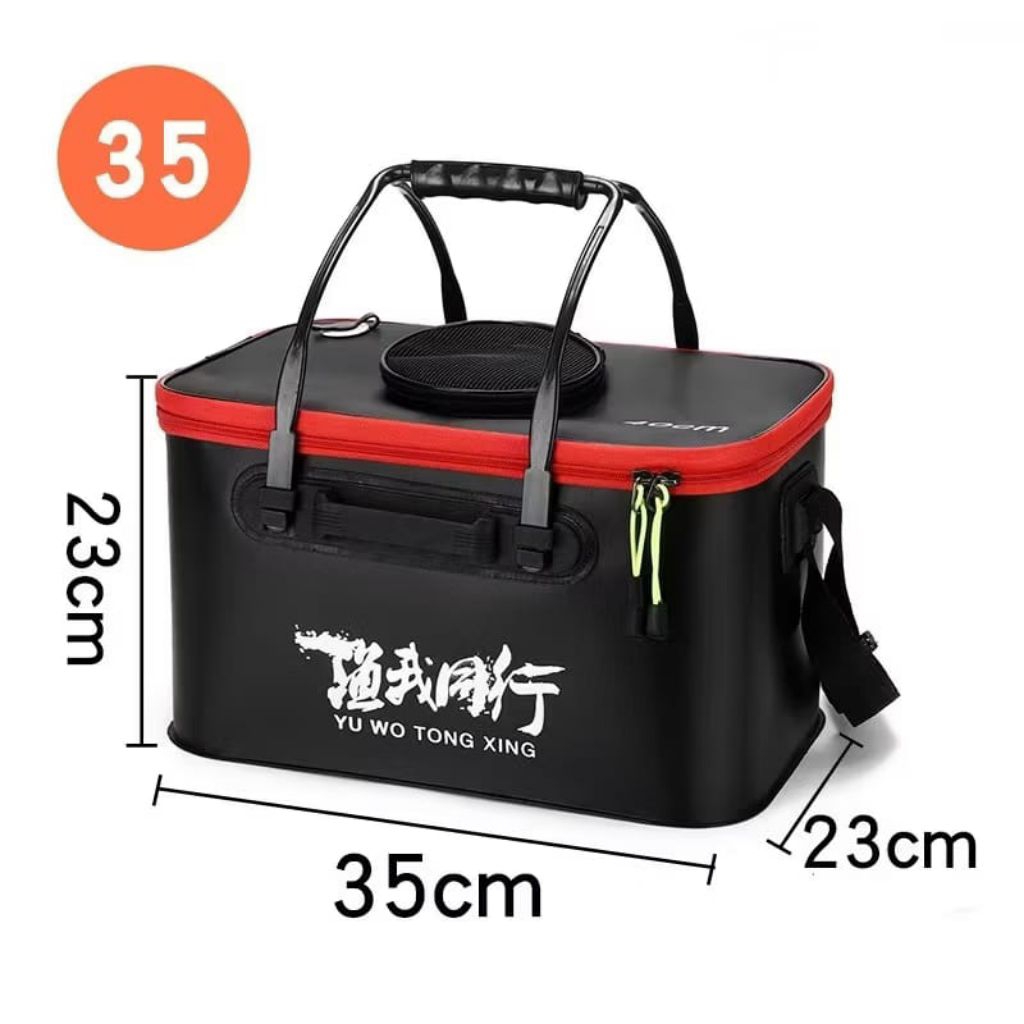 Box ikan / tempat ikan hidup bahan eva 35 cm - cangkal pancing