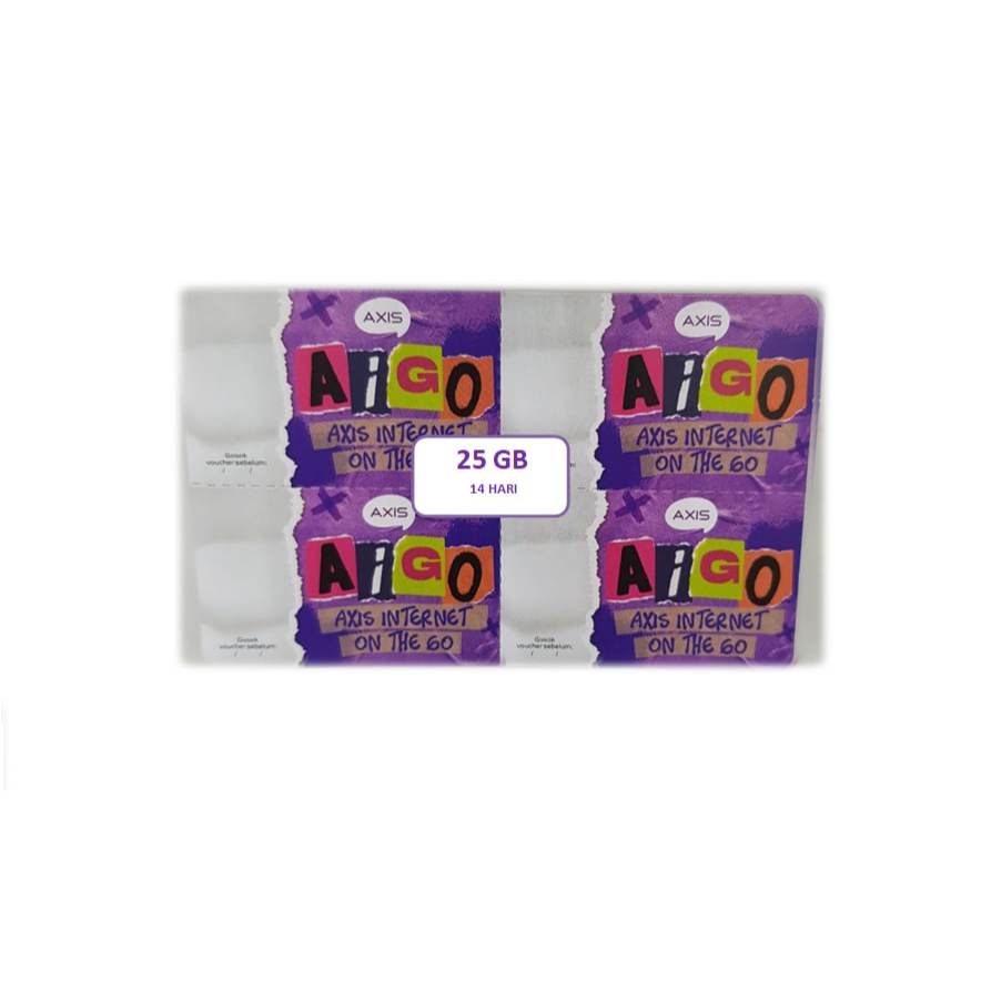 Voucher AXIS Mini 25 GB 14 Hari