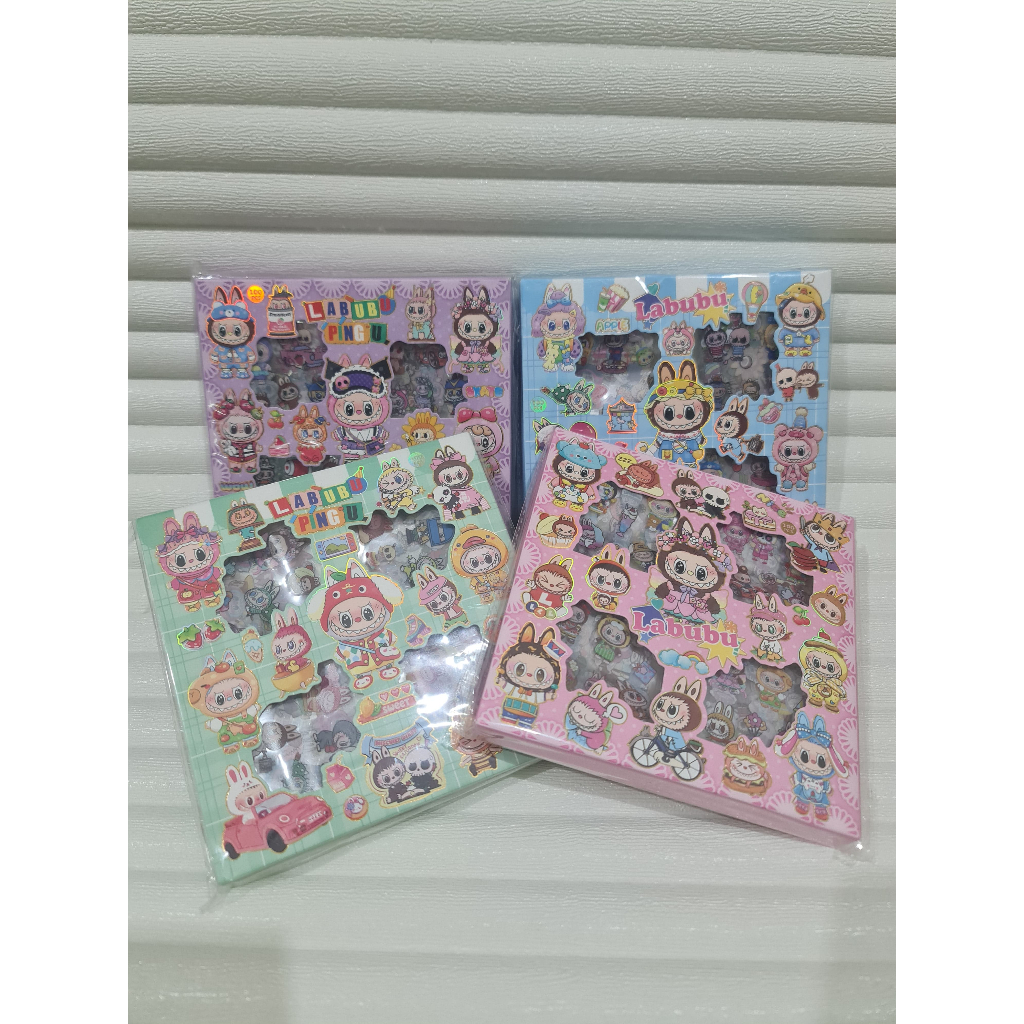 *AJS* STIKER CYK-801 / STIKER MAINAN ANAK / STIKER LABUBU / STIKER CAPYBARA