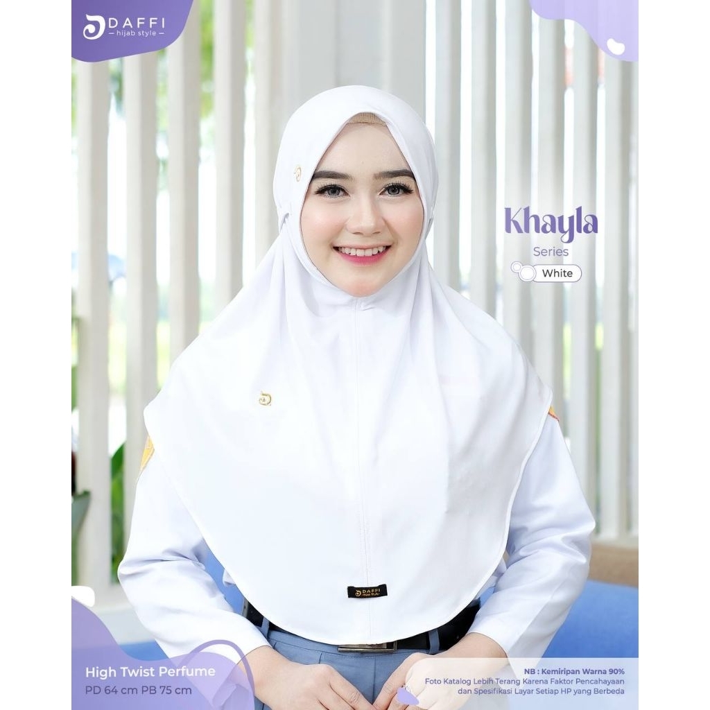 Hijab khayla by Daffi hijab