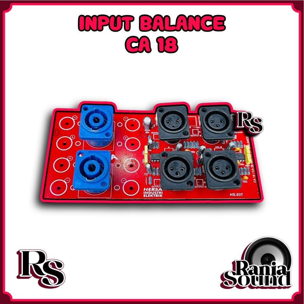 Input Balance CA 18 Belakang ups