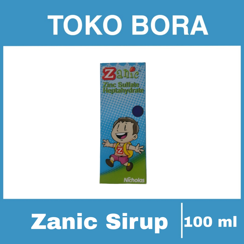 Zanic Sirup 100 ml Untuk terapi diare pada anak