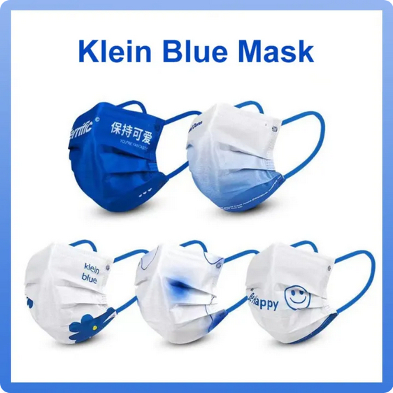 Masker Klein Blue Mask for adult Disposable Mask MAsker KN95 Face Masks  10PCS