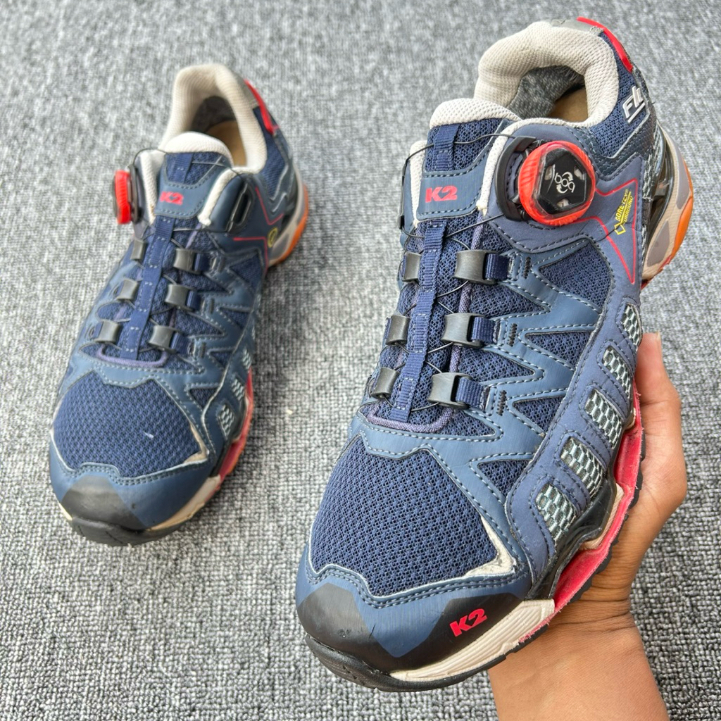 Sepatu K2 FlyHike Trail Run Gore-Tex BOA System Size 42.5 Panjang Insole 27 cm