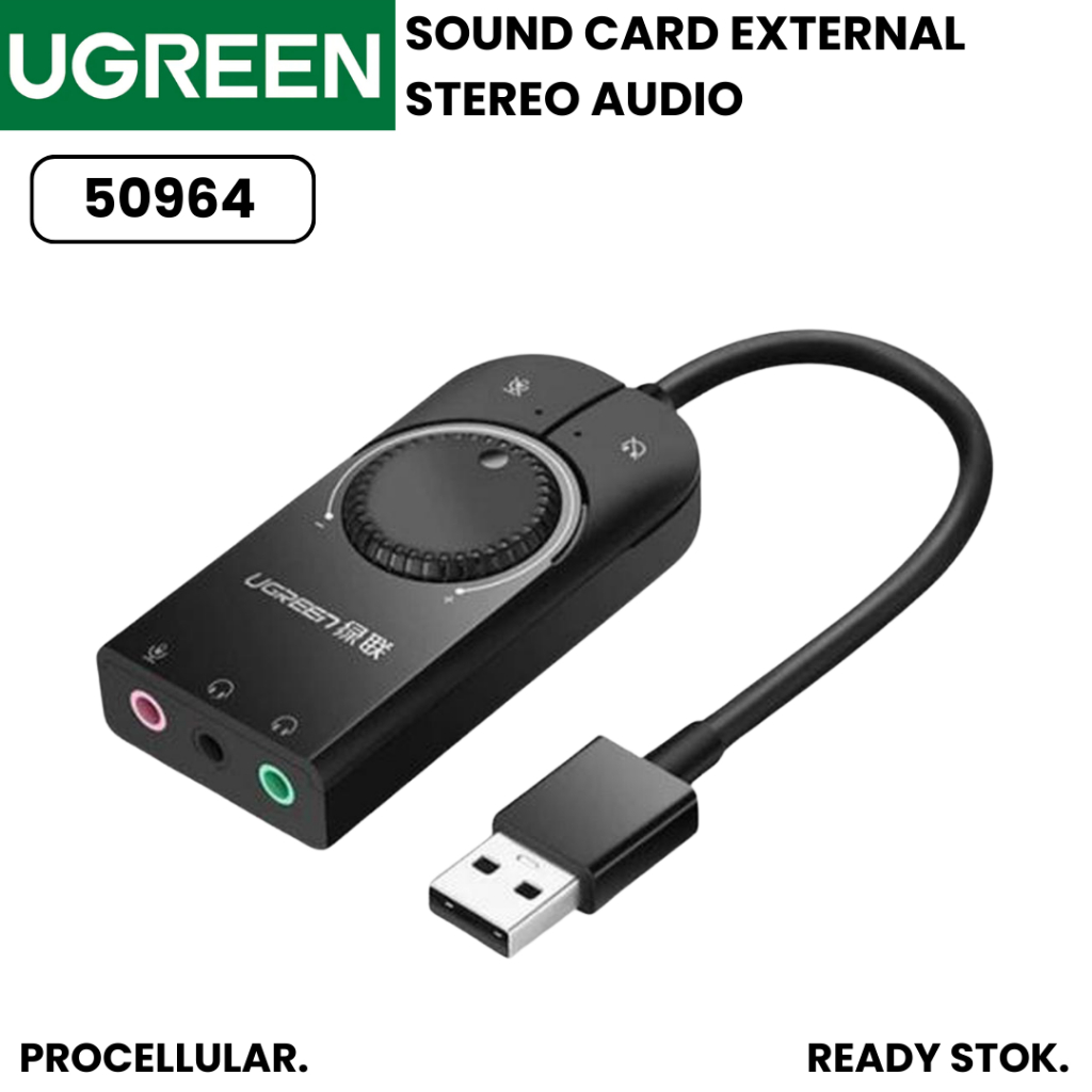 Ugreen USB Soundcard External Audio Adapter 40964