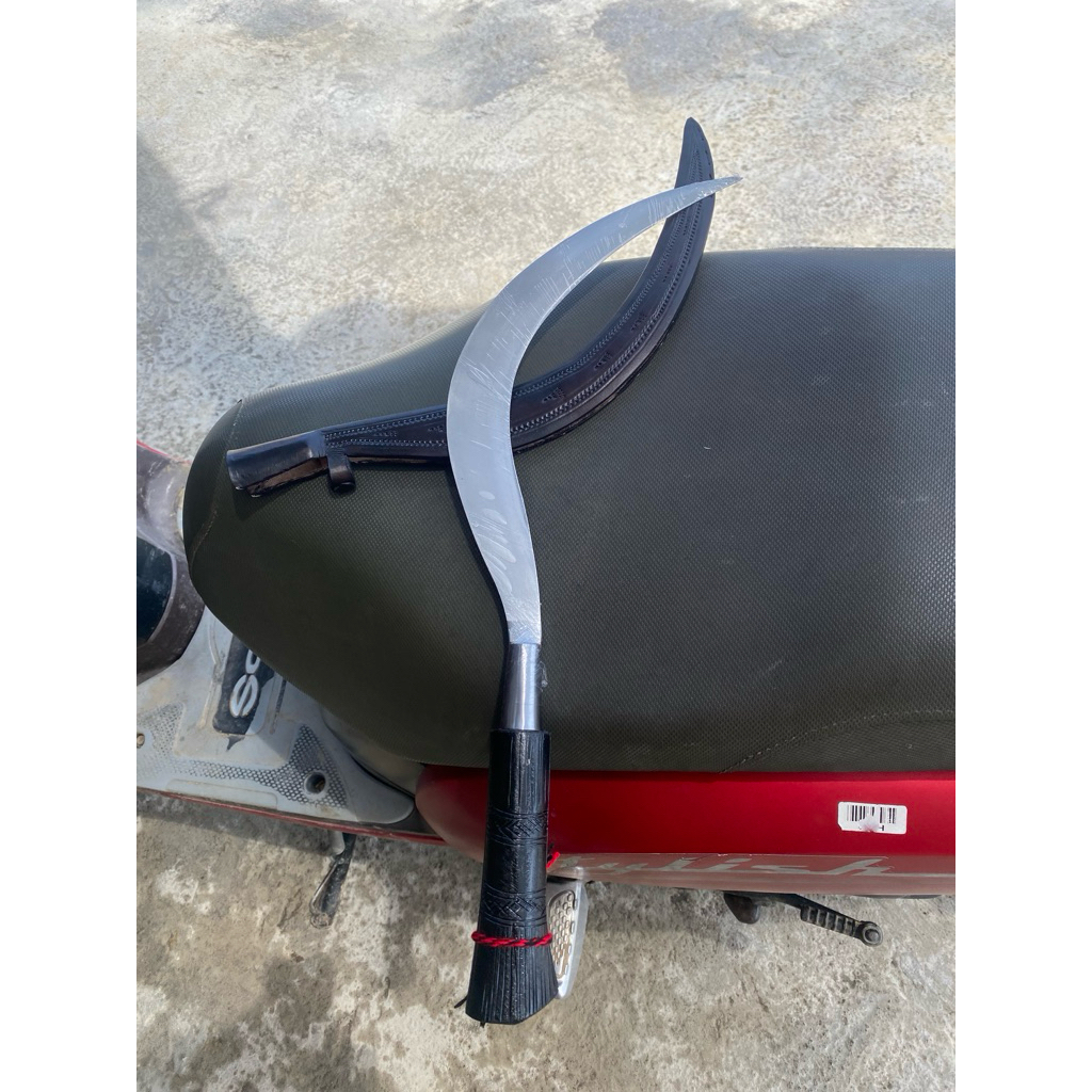 terlaris arit rumput asli Madura ukuran 55cm fre sarung