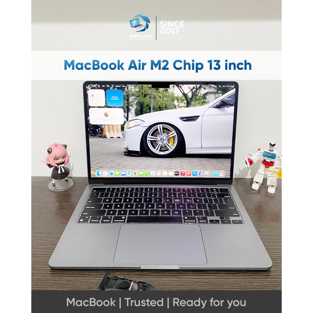 MacBook Air M2 2022 13 inch SSD 512GB 256GB Mulus