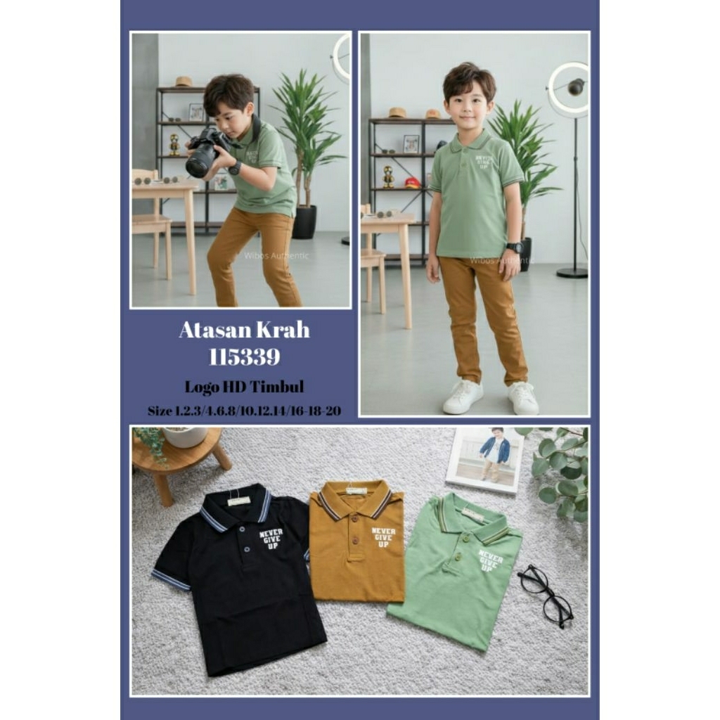 kaos krah anak WIBOS