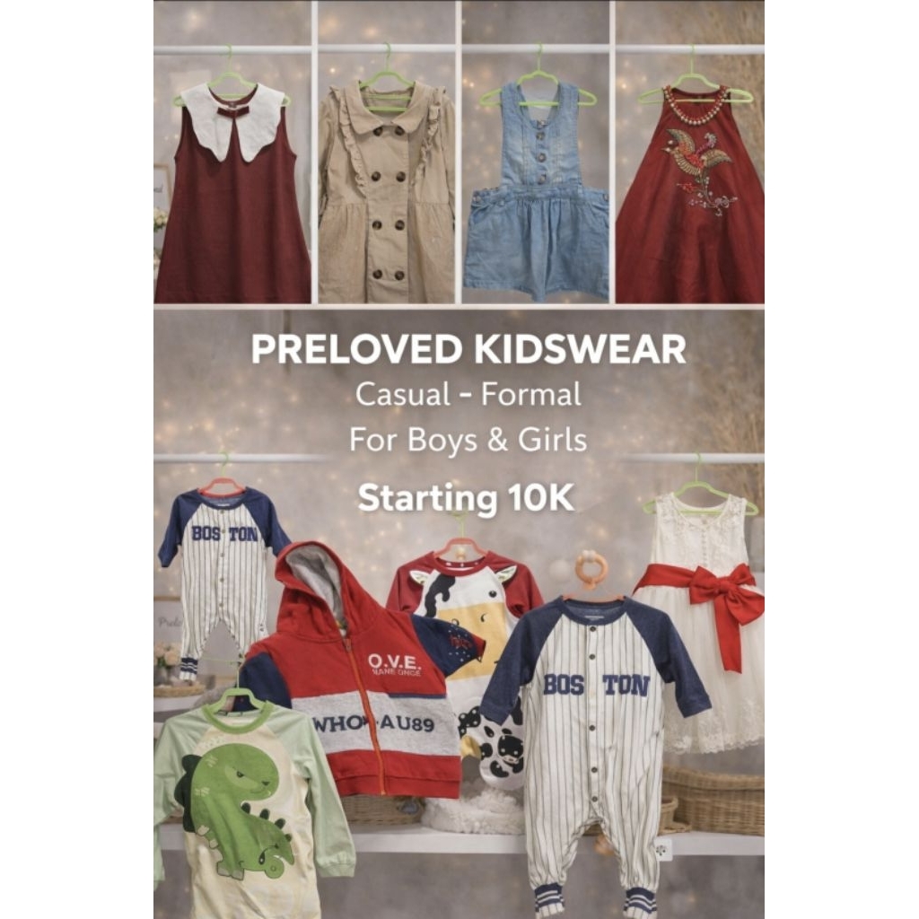 PRELOVED 85 - 99 % NEW One Set Setelan Dress Pesta Mewah Jumper Romper Baju Premium Newborn 1 2 3 4 