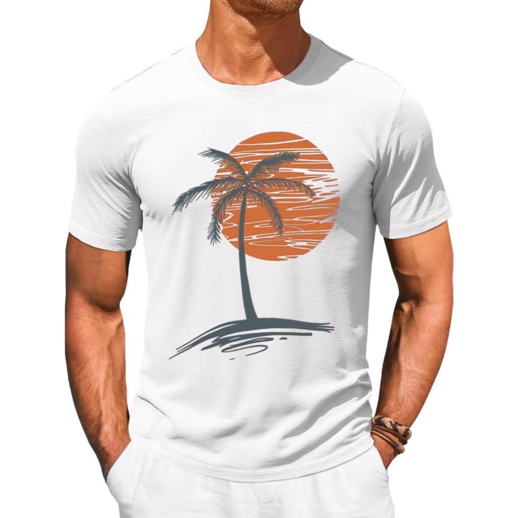 Kaos Pria Damor Original Cressida - Grey Slimfit Katun