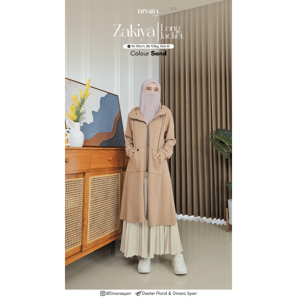 Zakiya Long Jaket