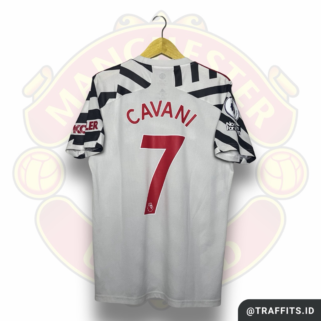 Jersey Manchester United Third Kit 20/21 Edinson Cavani Original Size M