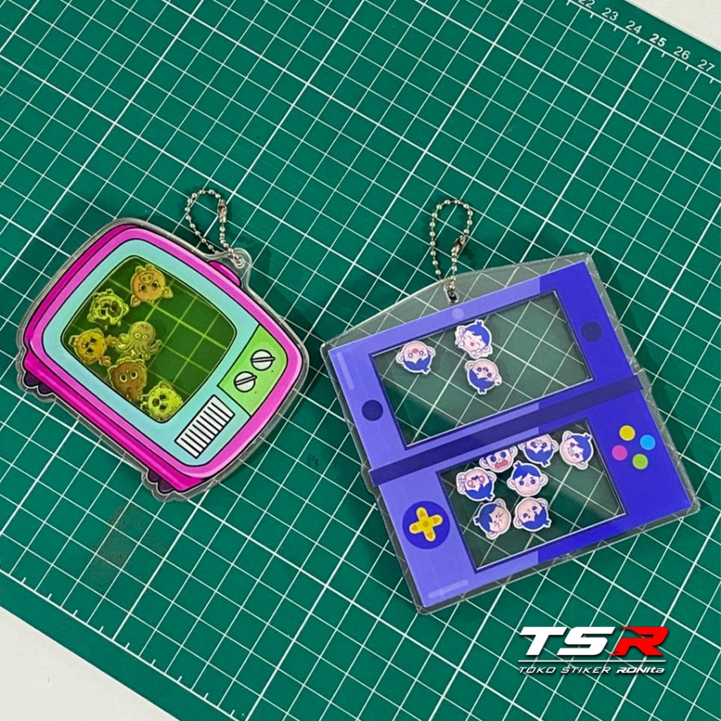 Ganci Shaker Custom / Acrylic Shaker Keychain RONIta