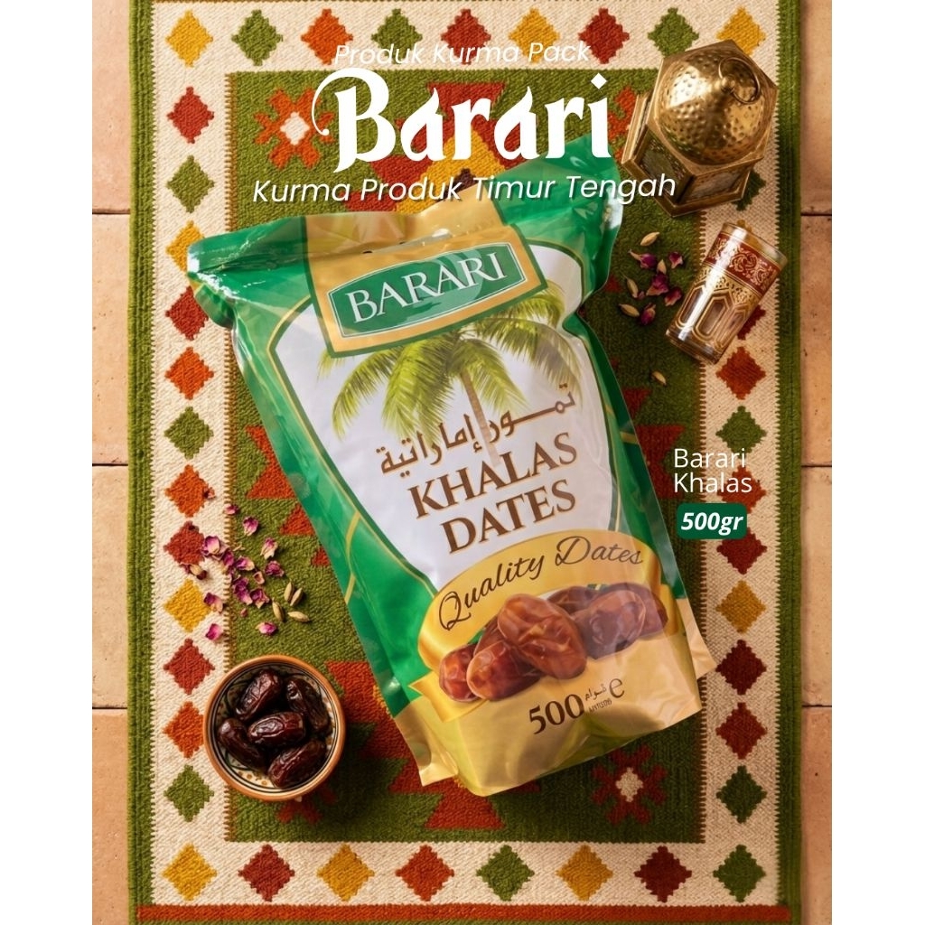 Kurma Barari Khalas 500 gr