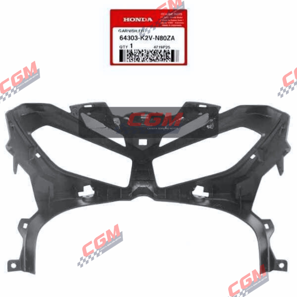 64303-K2V-N80ZA Garnish fr cover lampu depan honda vario 125 gen 3 2026 ori ahm
