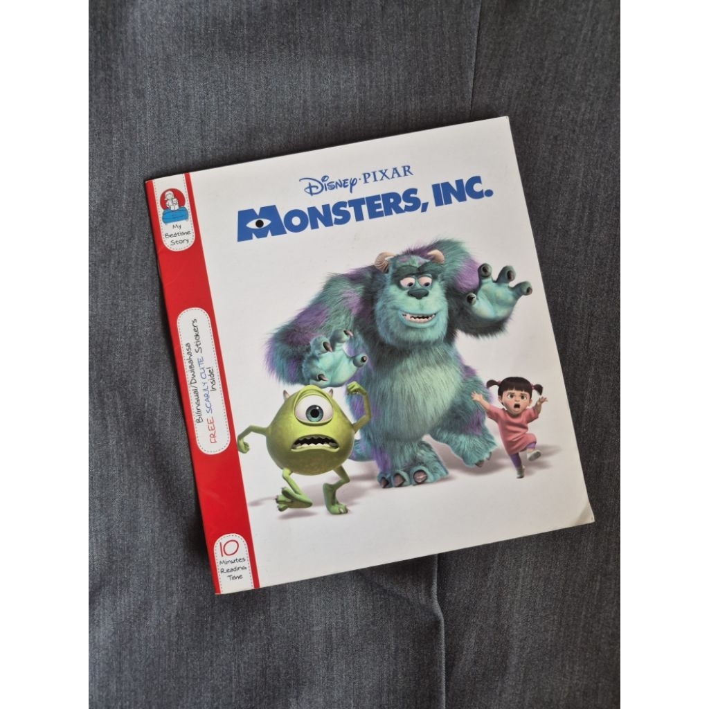 [PRELOVED] Bedtime Story Book - Monsters, INC.