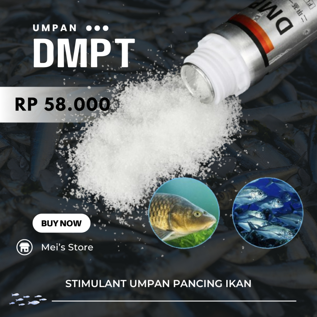 ORIGINAL DMPT STIMULANT umpan pancing jitu penarik ikan bubuk mancing essen essence super adiktif pe