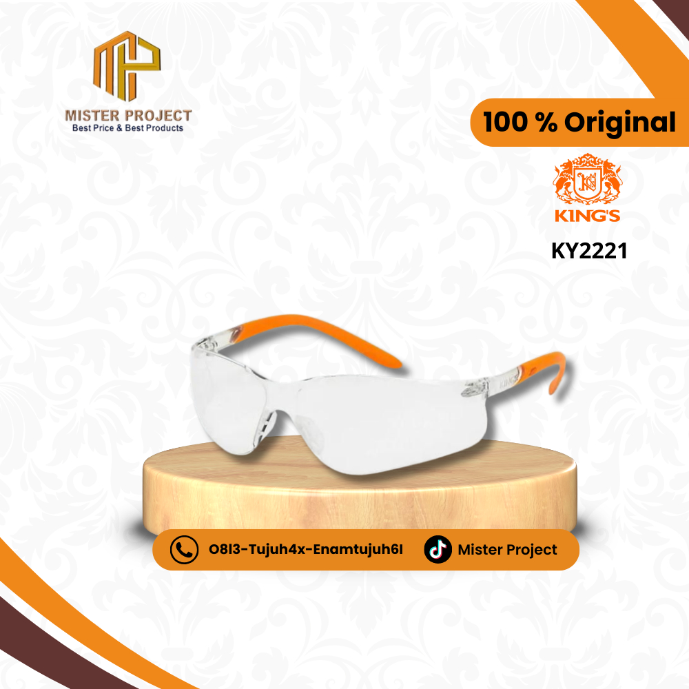 KACAMATA Safety King Kings KY2221/Safety Glasses Kings KY 2221