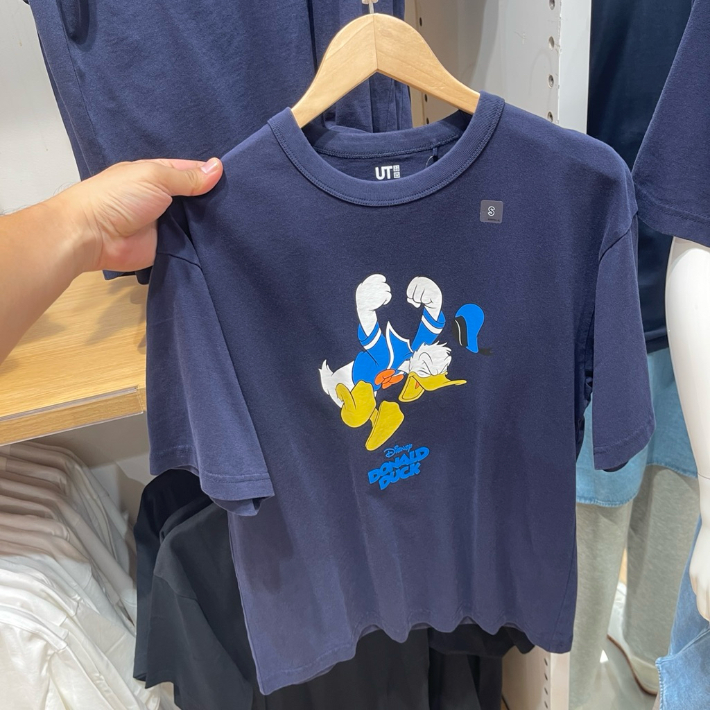 Tshirt Uniqlo Man MFA DONALD DUCK 68 blue