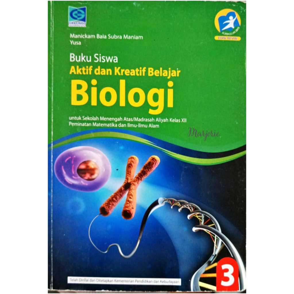 Biologi SMA kelas 12 Grafindo Preloved