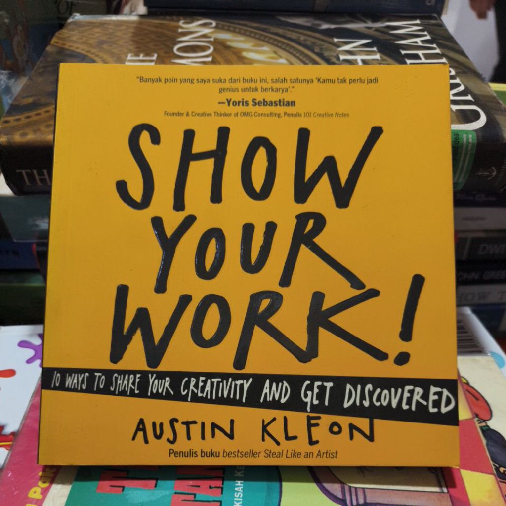 Buku SHOW YOUR WORK by Austin Kleon