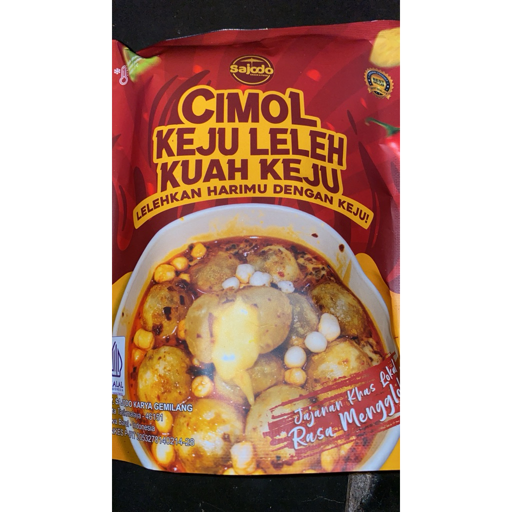 cimol kuah keju leleh