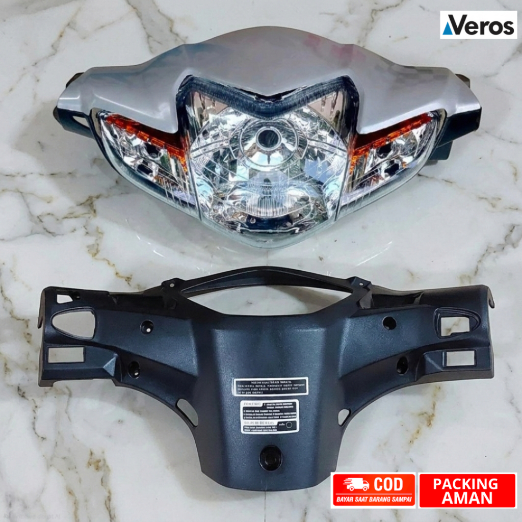 BATOK DEPAN BELAKANG LAMPU REFLEKTOR REVO ABSOLUTE 2009 WARNA SILVER