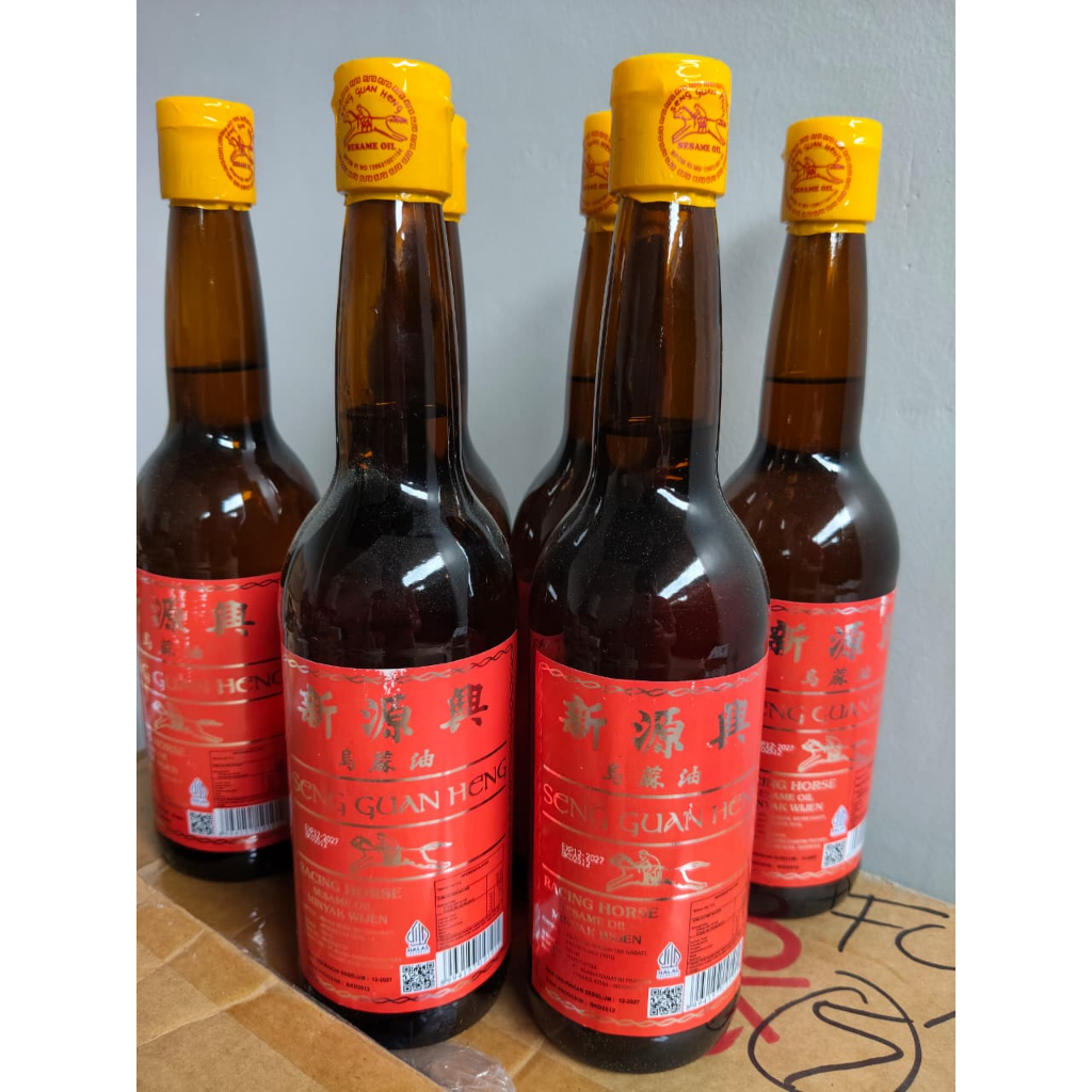 Minyak wijen seng guan heng / minyak wijen cap "Kuda"