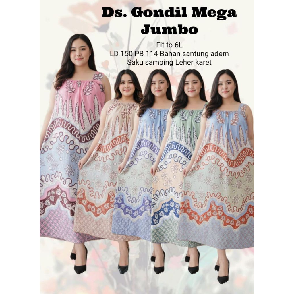 Daster Gondil Mega Jumbo