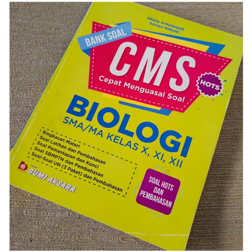 Cepat Menguasai Soal Biologi SMA MA - CMS
