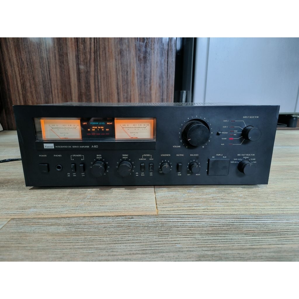 Amplifier Sansui A-80 + Tuner Sansui T80