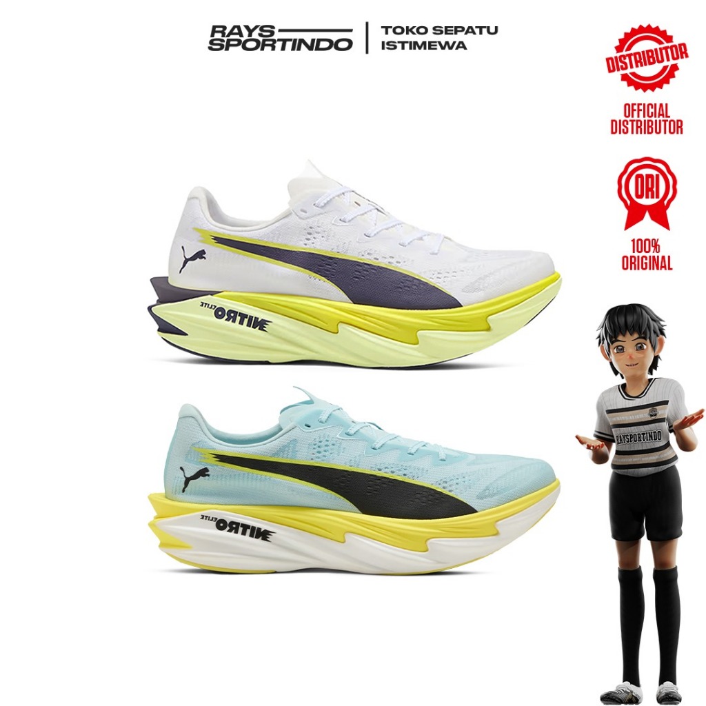 SEPATU RUNNING PUMA DEVIATE NITRO ELITE 4 ORIGINAL