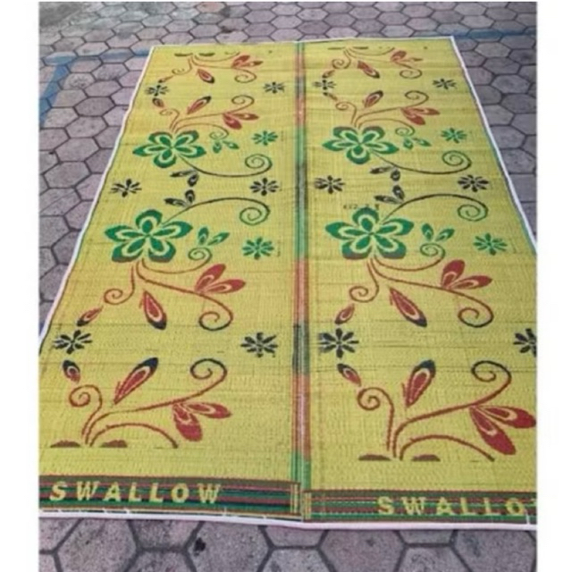 Tikar Lipat Plastik Swalow Ukuran 2x2 2x3 2x4 3x4meter Bahan tebal cocok untok acara camping dan out