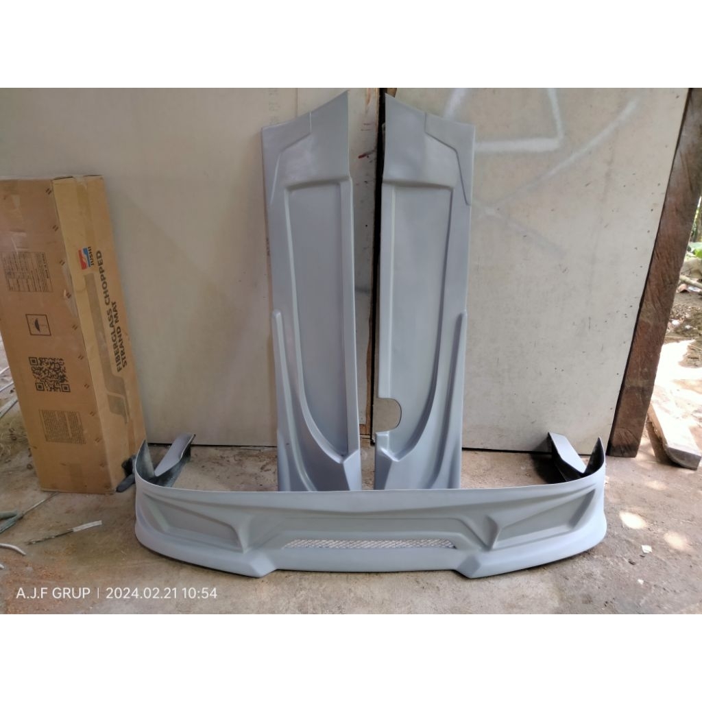 Bemper depan dan samping Ss Futura pick up poxyan