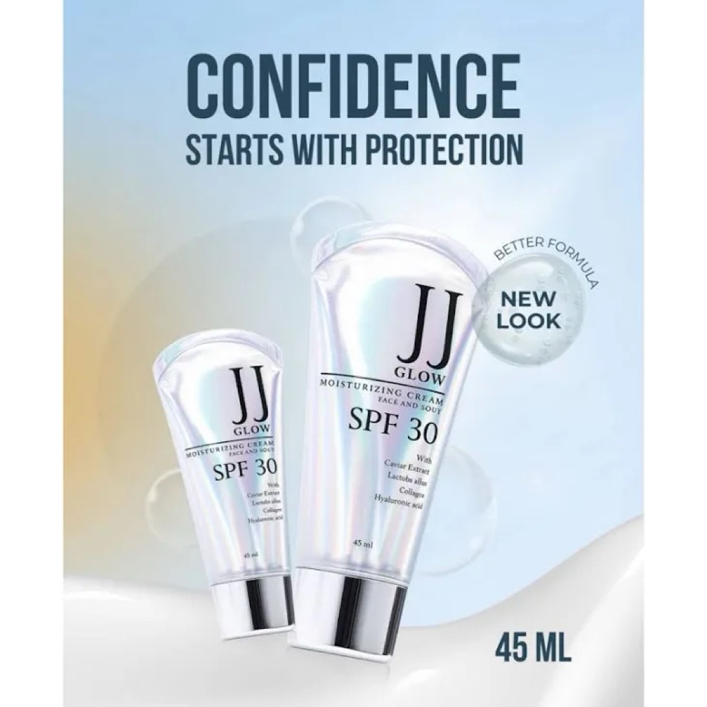 JJ GLOW MOISTURIZING CREAM SPF 30 | JJ GLOW MINI | JJ GLOW SPF 50 - ORIGINAL