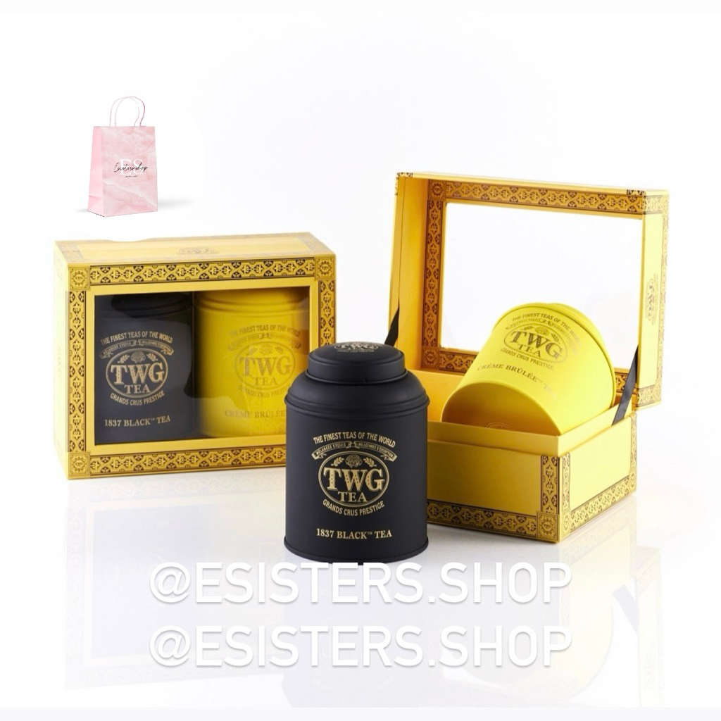 TWG TEA Classic Duo Set Gift Set Collection Teh TWG Hampers Teh 150 x 2