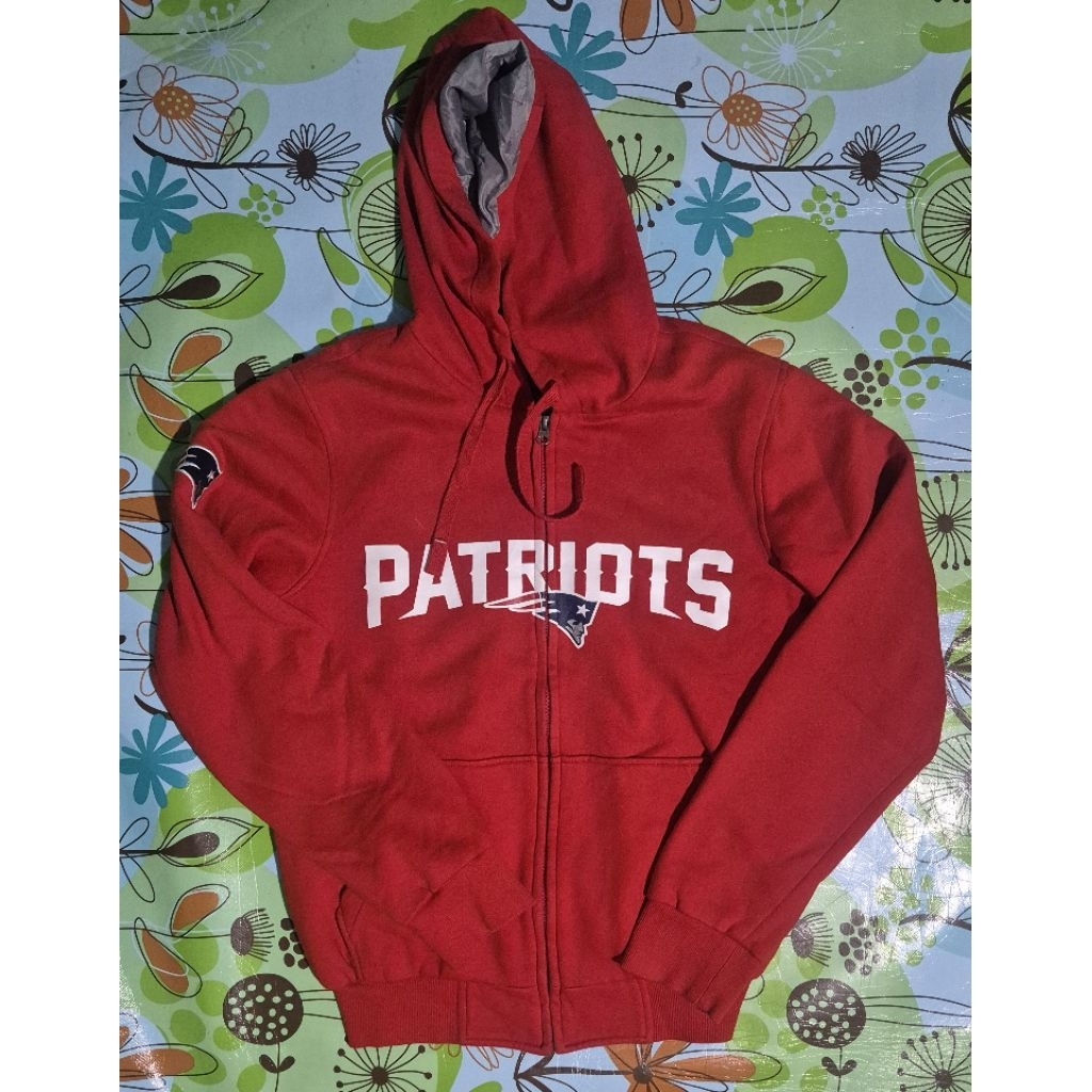 NFL New England Patriots Zipper Hoodie