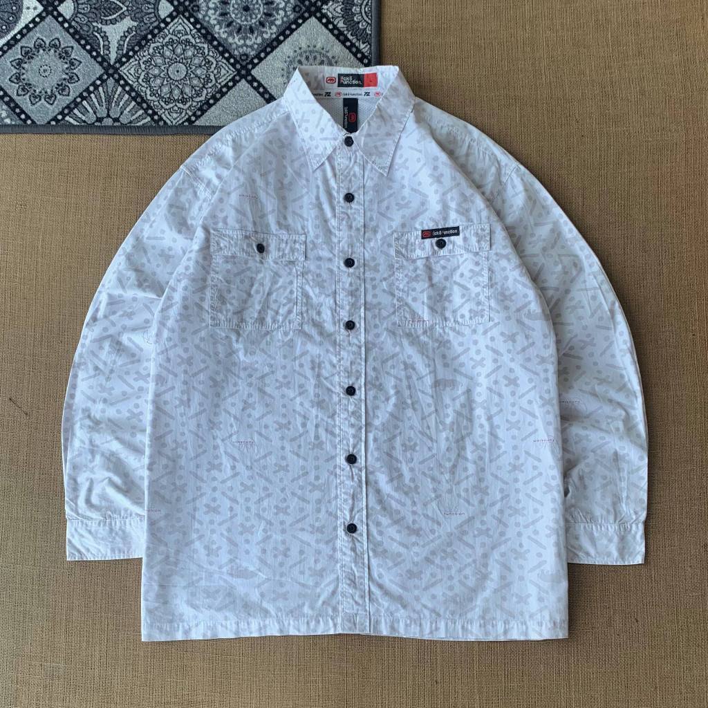 kemeja Ecko size fit XL 100% original 040326K