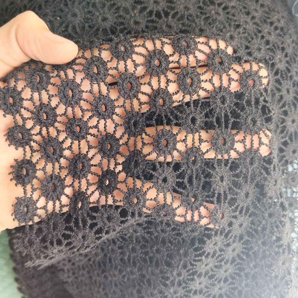 kain brokat prada premium - kain brokat prada meteran - bahan brokat prada katun - brokat prada 0,5m