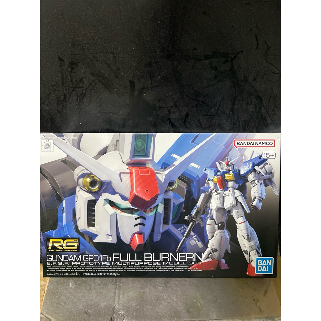 Real Grade RG Gundam GP01Fb Full burnern bandai