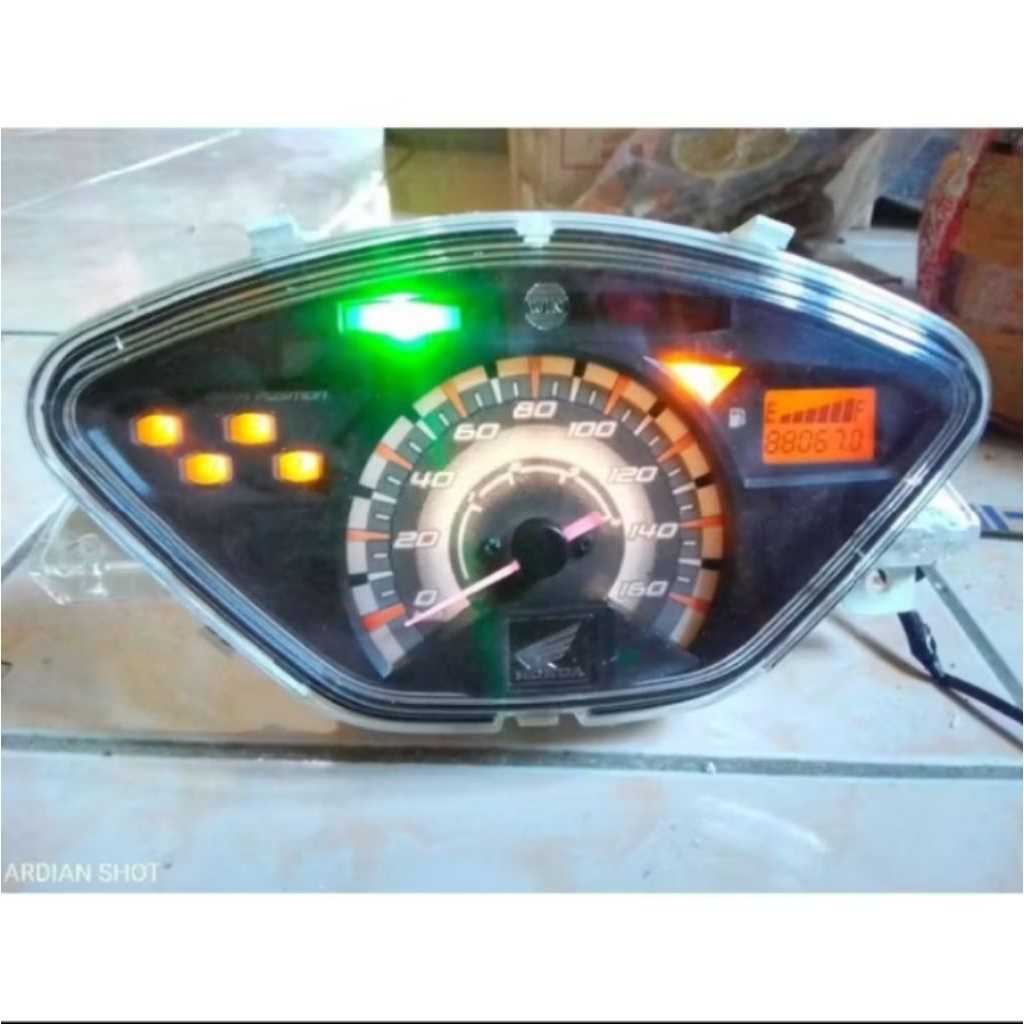 spidometer kilometer Supra x 125 lama - Supra x 125 betmen original normal