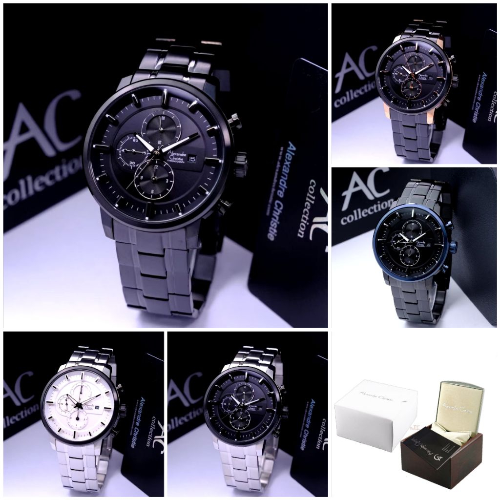 AC6323 Jam Tangan Pria Alexandre Christie AC 6323 Original