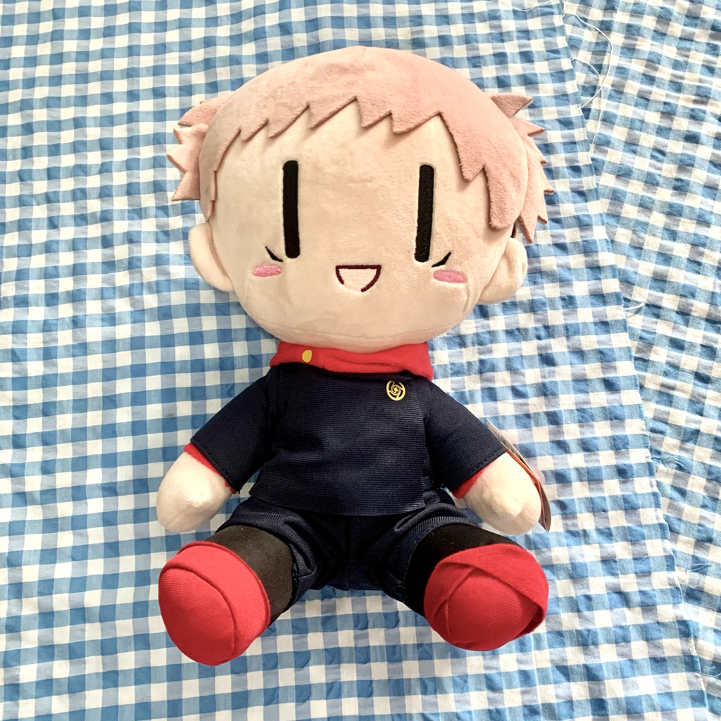 [READY] JUJUTSU KAISEN YURUGAO PLUSH YUUJI ITADORI NEW WITH TAG